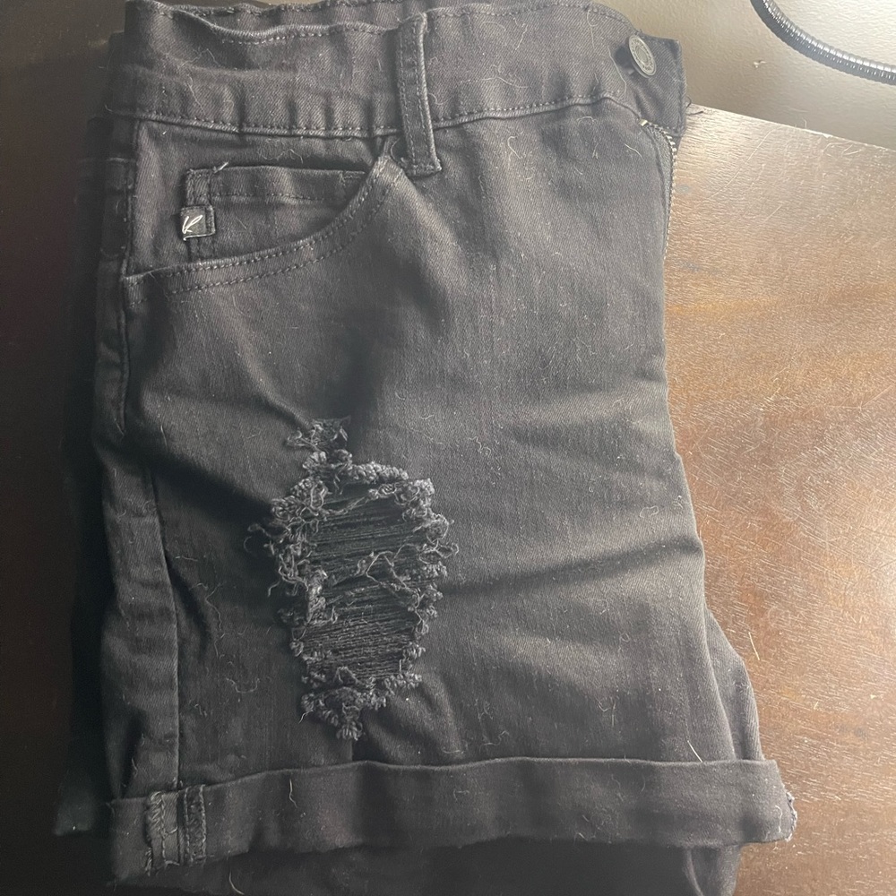 Kancan black shorts 13/30